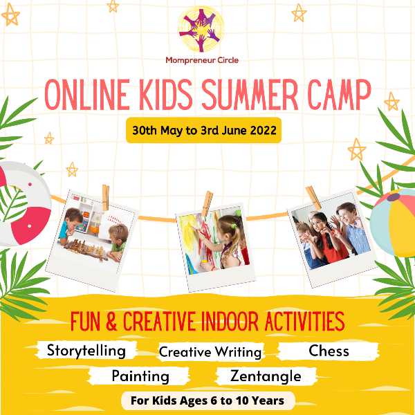 Fun Summer Camp for Kids by Mompreneur Circle Mompreneur Circle